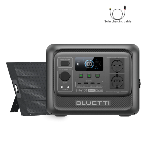BLUETTI Elite 100 V2 Przenośna elektrownia | 1800 W 1024 Wh